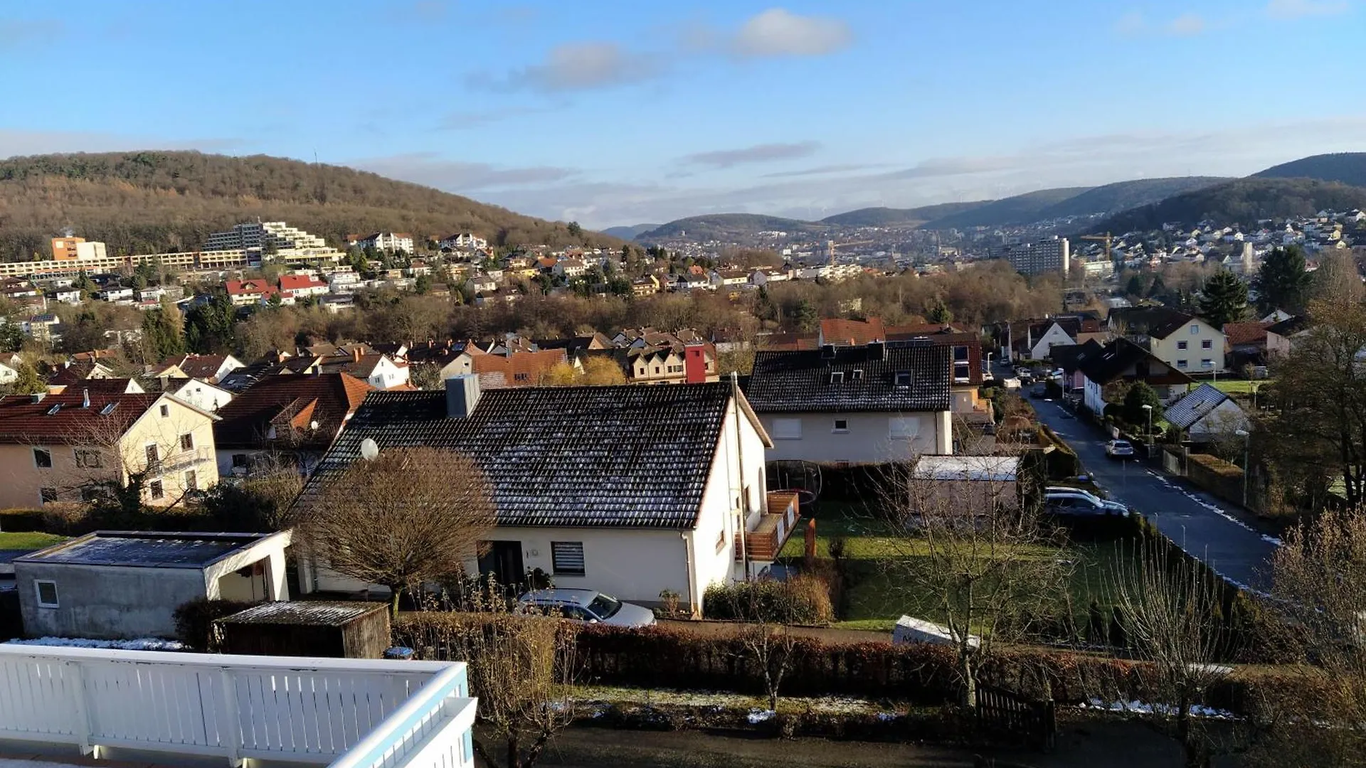 Haus Holzheimer Mit Blick Auf Die Rhoen Bad Kissingen Apartament